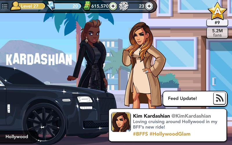 Illustration for article titled The Kim Kardashian iPhone game is a brilliant guide to fame